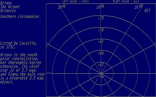 Amateur Astronomer's Guide to the Night Sky (The) atari screenshot